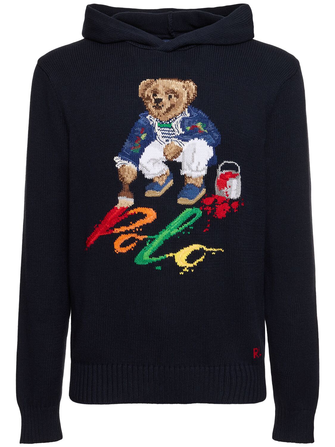 Knitted Bear Sweater - POLO RALPH LAUREN - Modalova