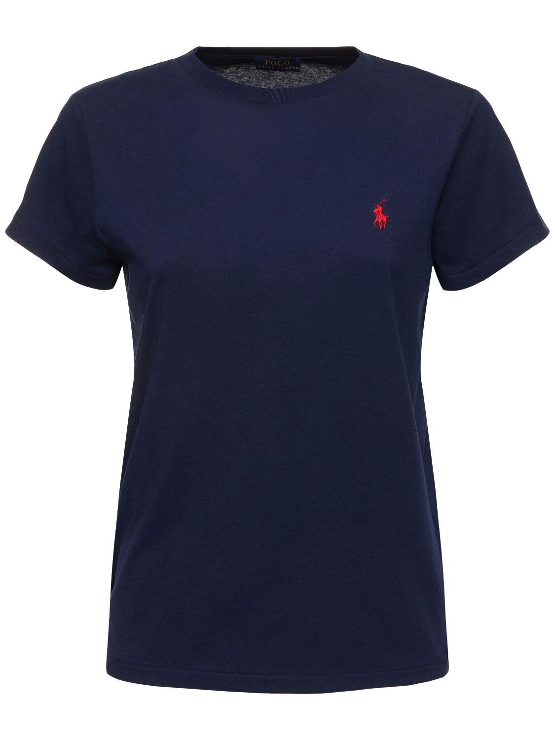 Mujer Camiseta De Jersey De Algodón Con Logo Xxs - POLO RALPH LAUREN - Modalova