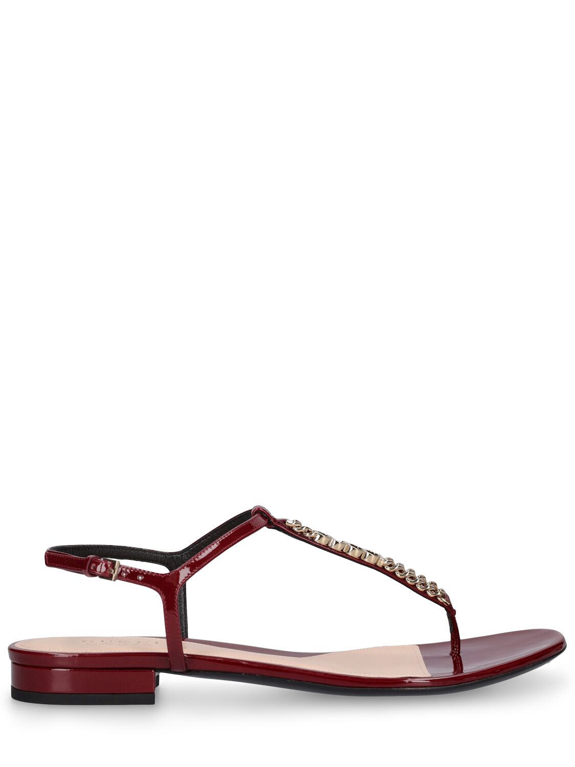 Mm Signoria Leather Thong Sandals - GUCCI - Modalova