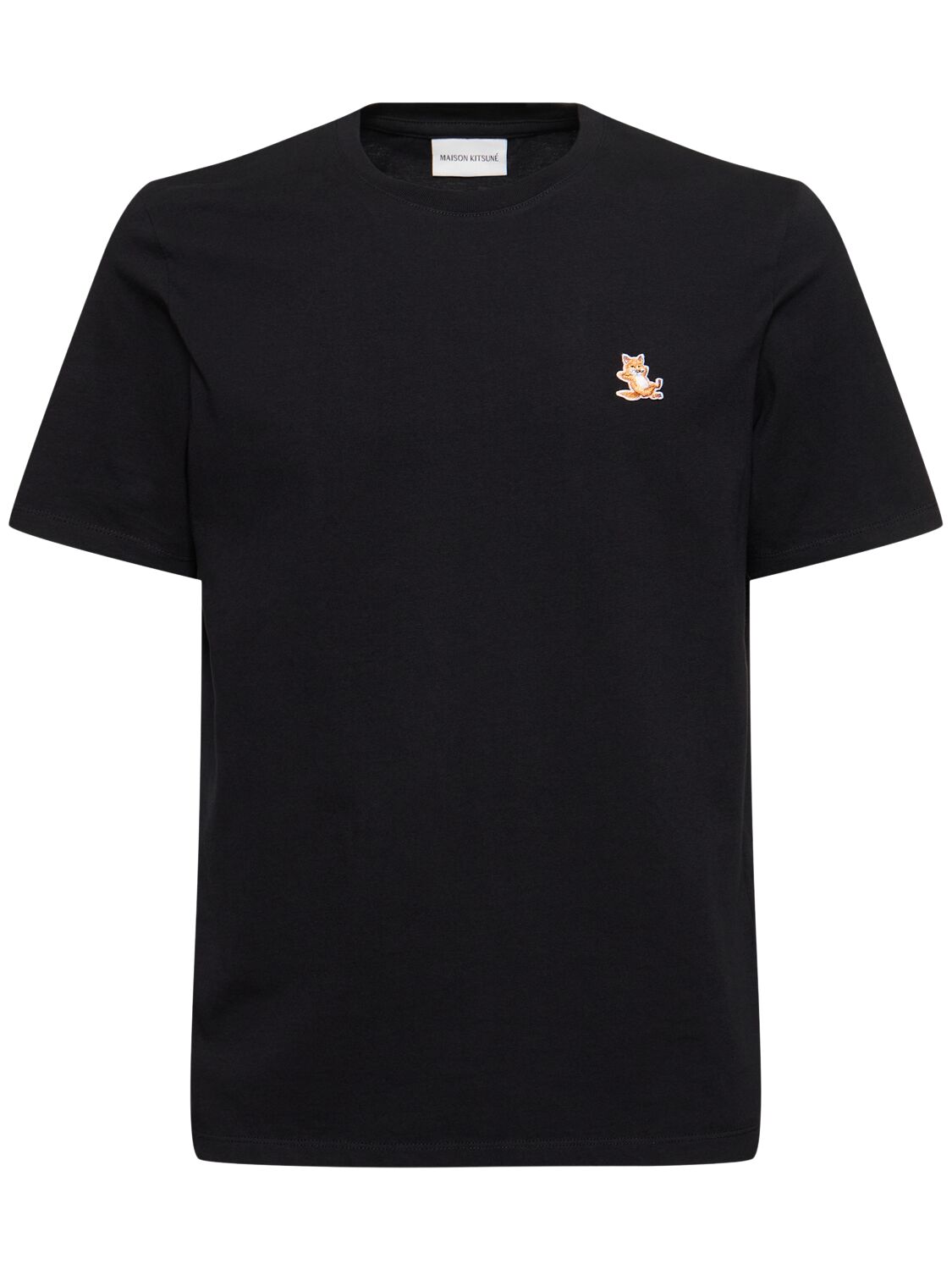 Chillax Fox Patch Regular T-shirt - MAISON KITSUNÉ - Modalova
