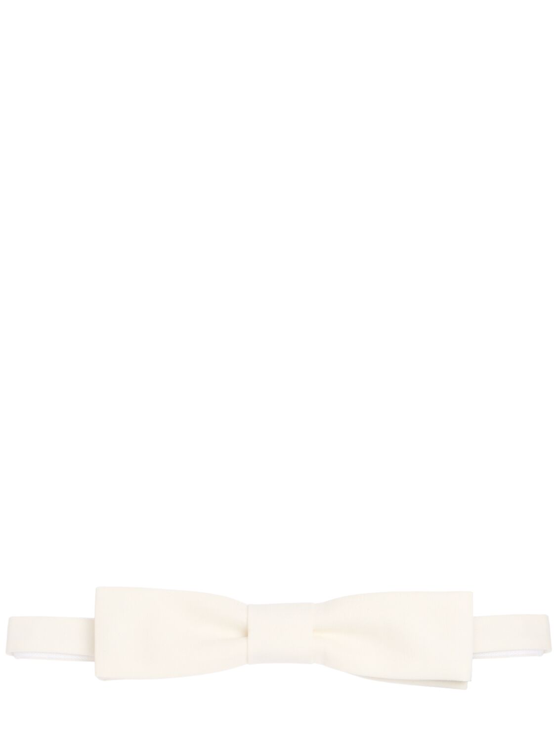 Rectangle Cotton Bow Tie - SAINT LAURENT - Modalova