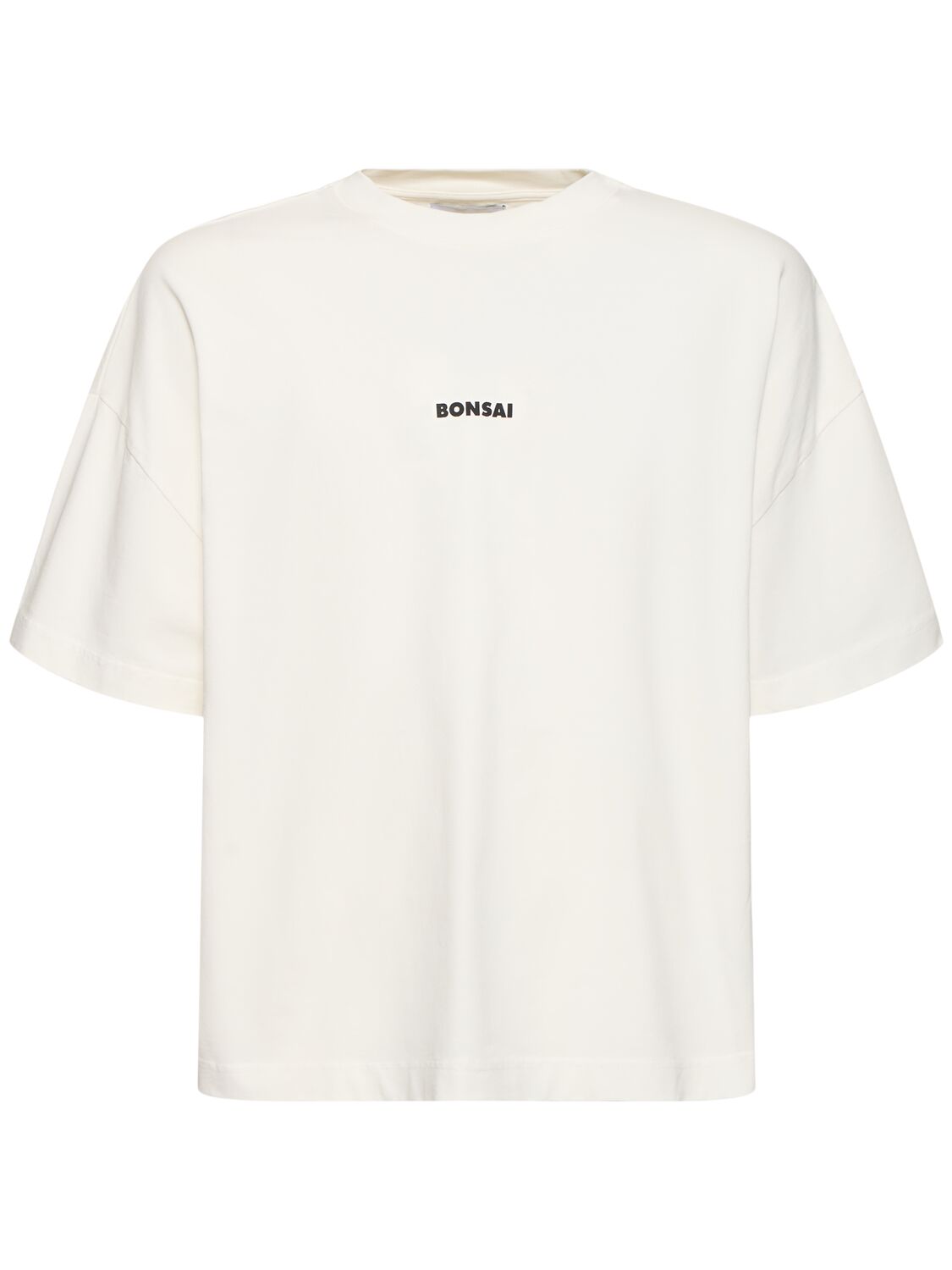 Baumwoll-t-shirt Mit Logodruck - BONSAI - Modalova