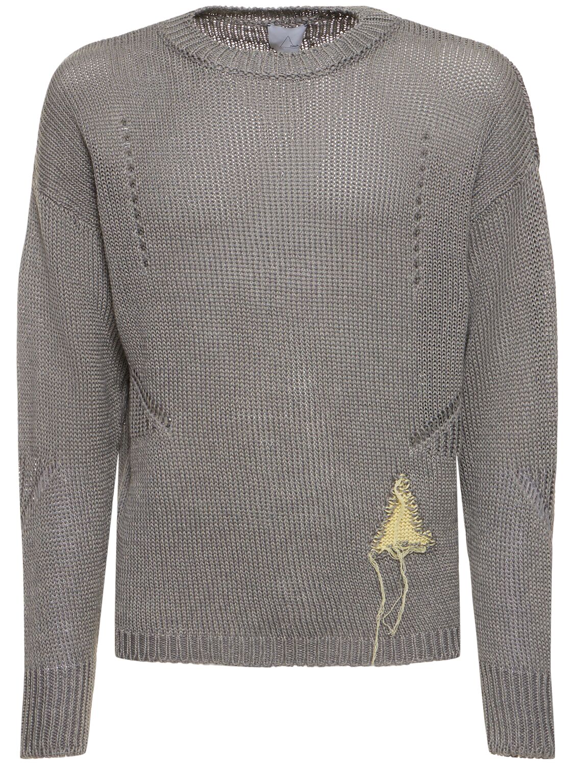 Hemp & Cotton Crewneck Sweater - ROA - Modalova