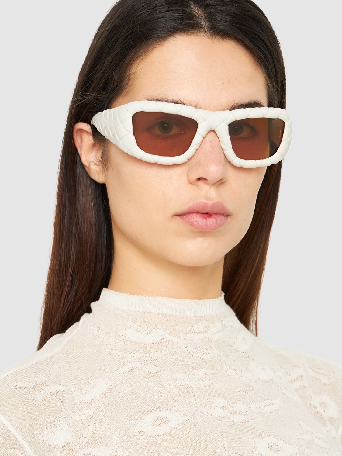Mujer Gafas De Sol Rectangulares Unique - BOTTEGA VENETA - Modalova