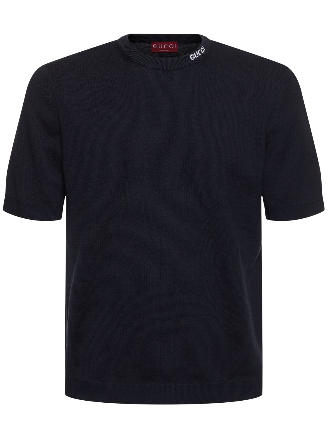 Hombre Camiseta De Algodón Con Logo Xs - GUCCI - Modalova