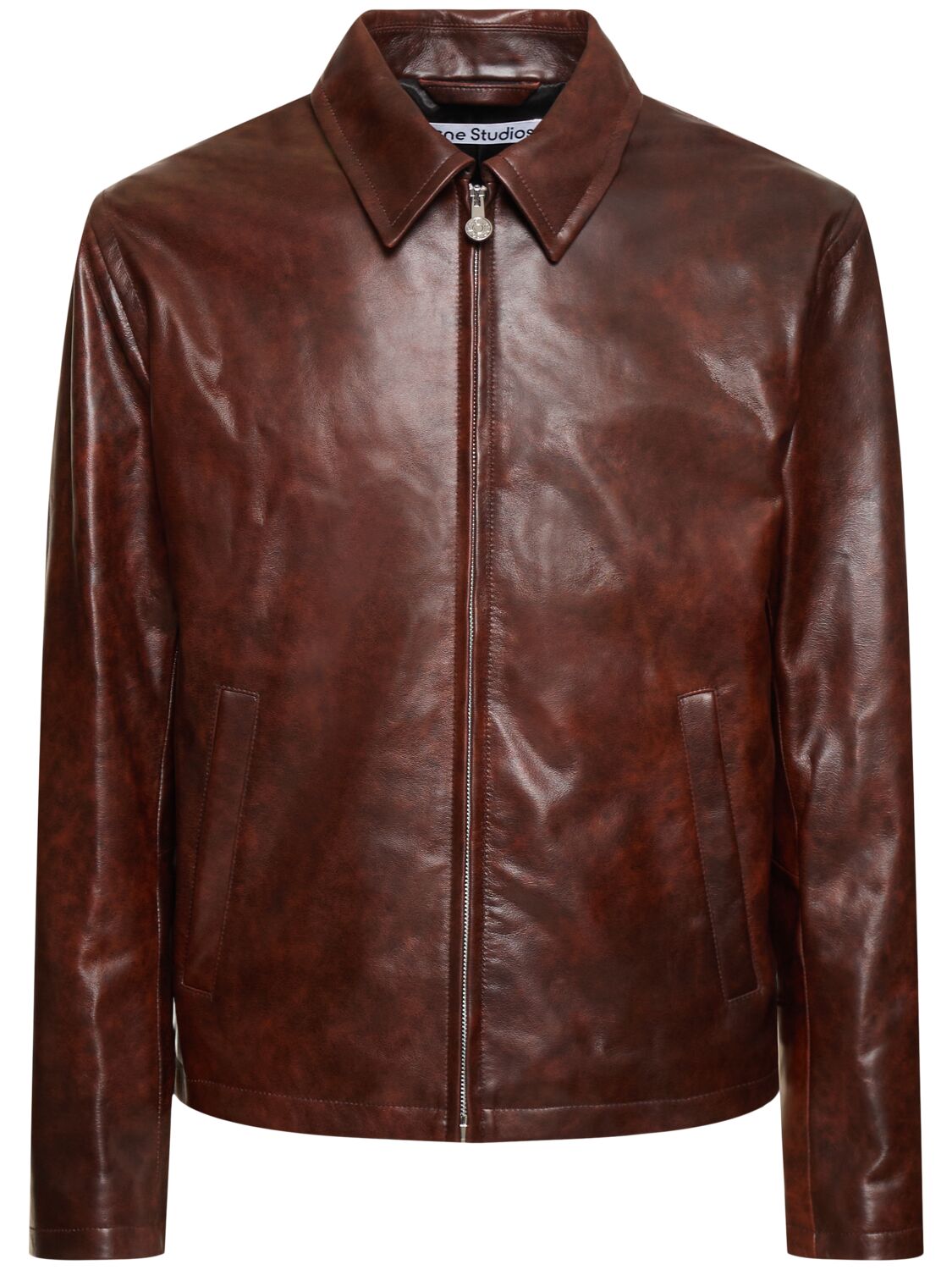 Laukwa Vintage Leather Jacket - ACNE STUDIOS - Modalova