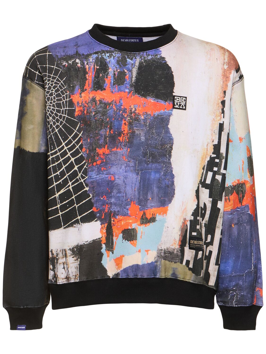 Digital Bedrucktes Sweatshirt „particula“ - DEVA STATES - Modalova