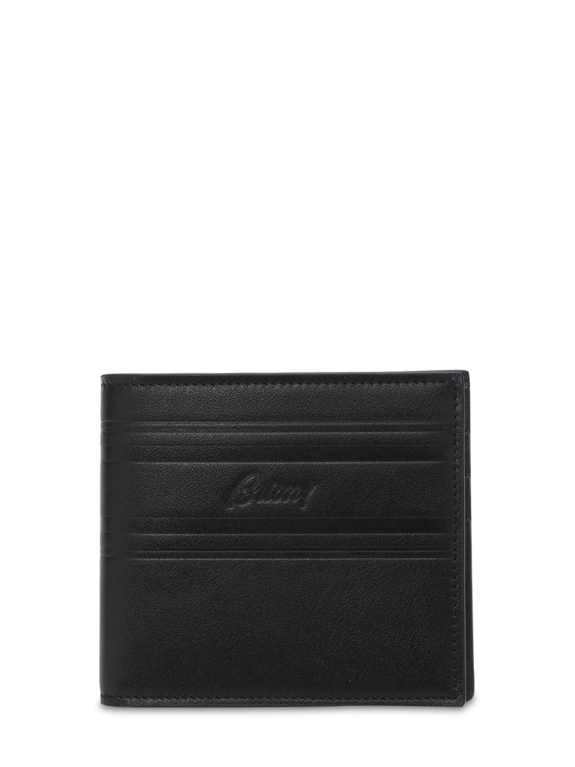 Classic Leather Wallet - BRIONI - Modalova