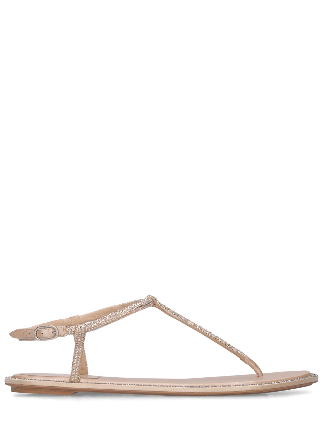 Mm Embellished Satin Thong Sandals - RENÉ CAOVILLA - Modalova