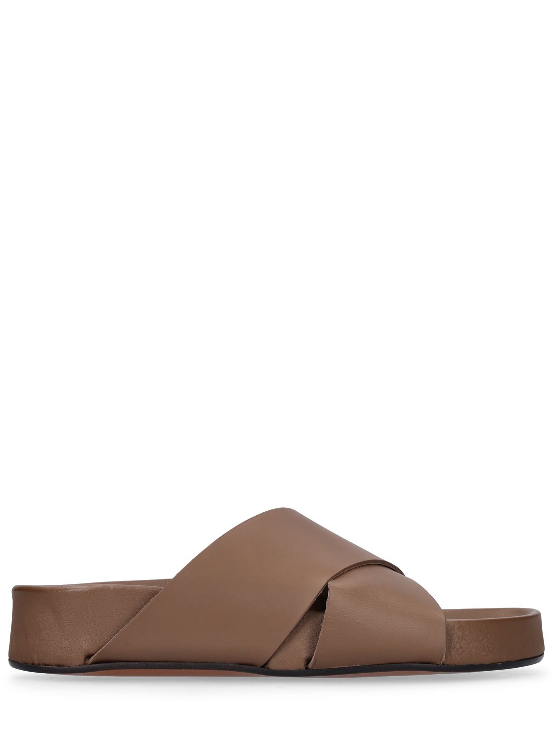 Mm Urbino Leather Wedge Sandals - ATP ATELIER - Modalova
