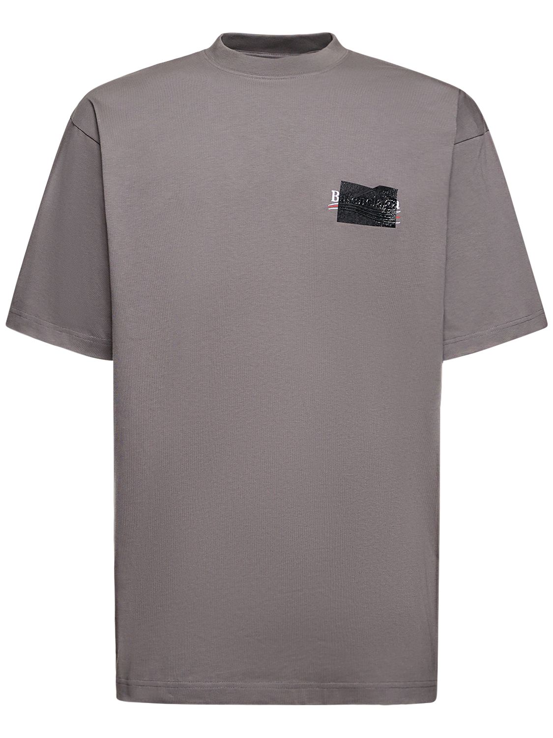 Hombre Camiseta De Algodón Con Logo Grabado Xxs - BALENCIAGA - Modalova