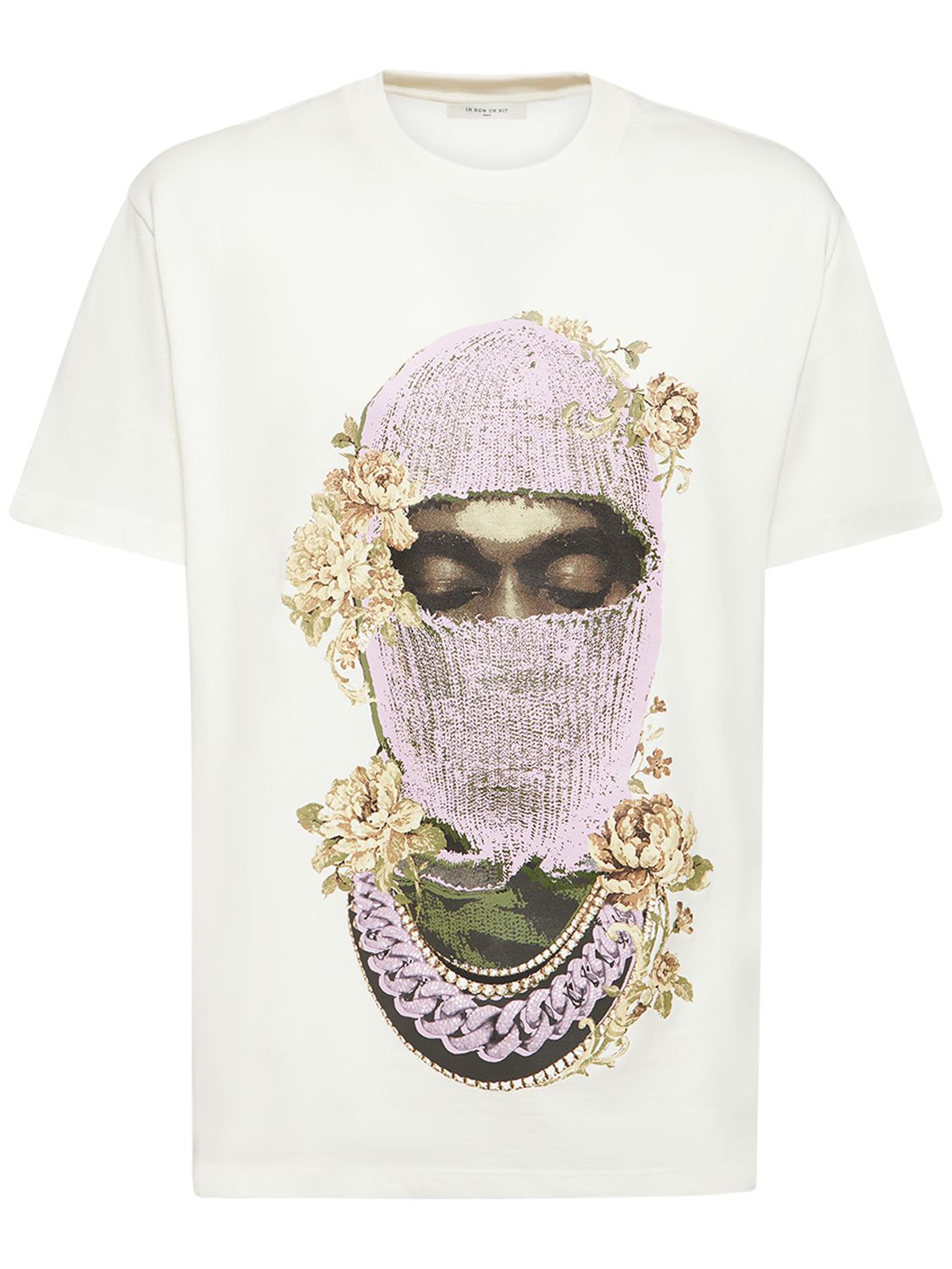 T-shirt Mask Roses Con Stampa - IH NOM UH NIT - Modalova