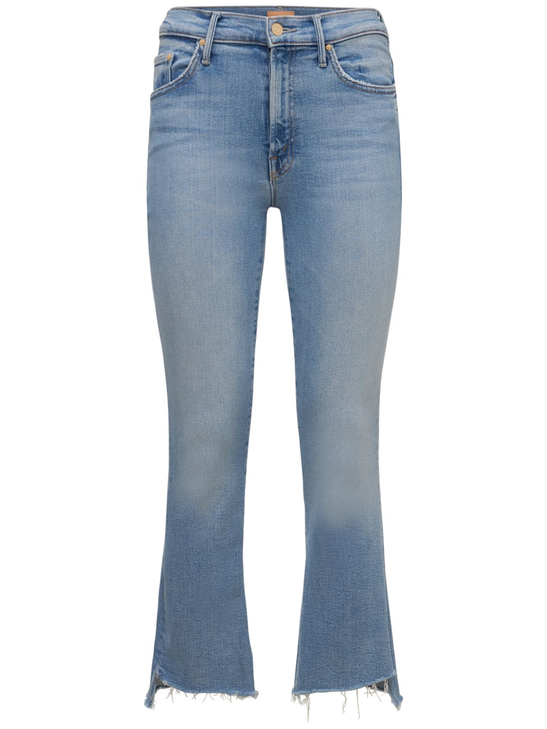 Jeans The Insider Crop Step Fray - MOTHER - Modalova