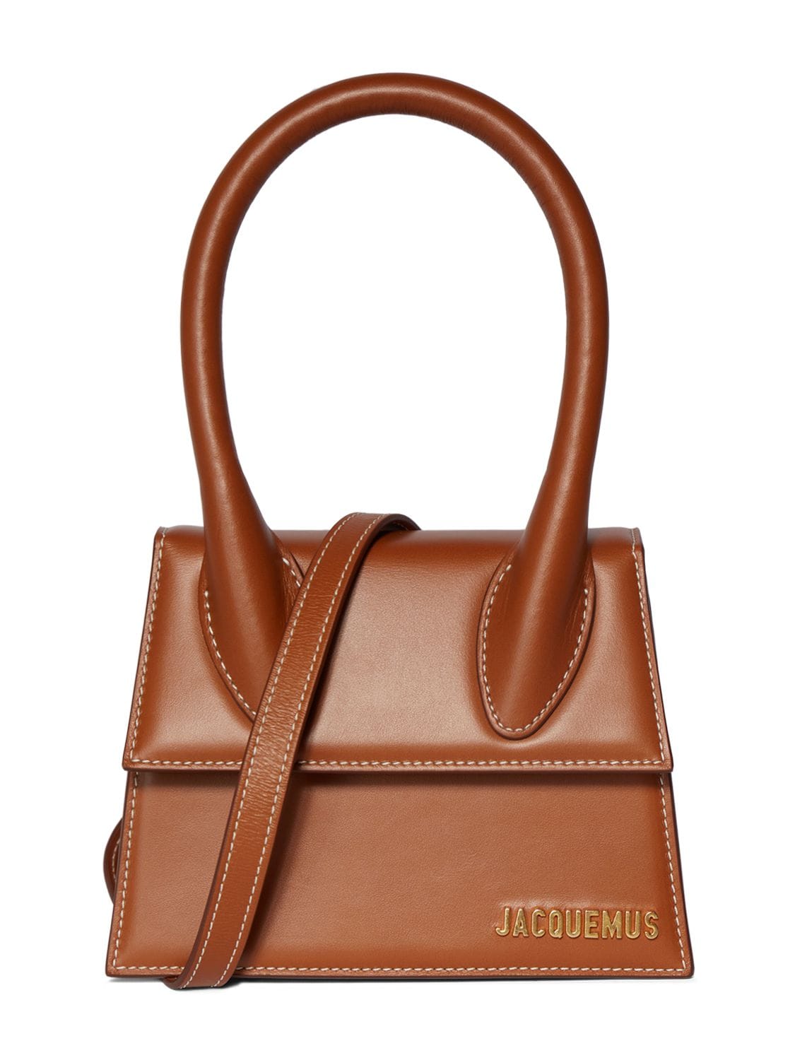 Le Chiquito Moyen Leather Top Handle Bag - JACQUEMUS - Modalova