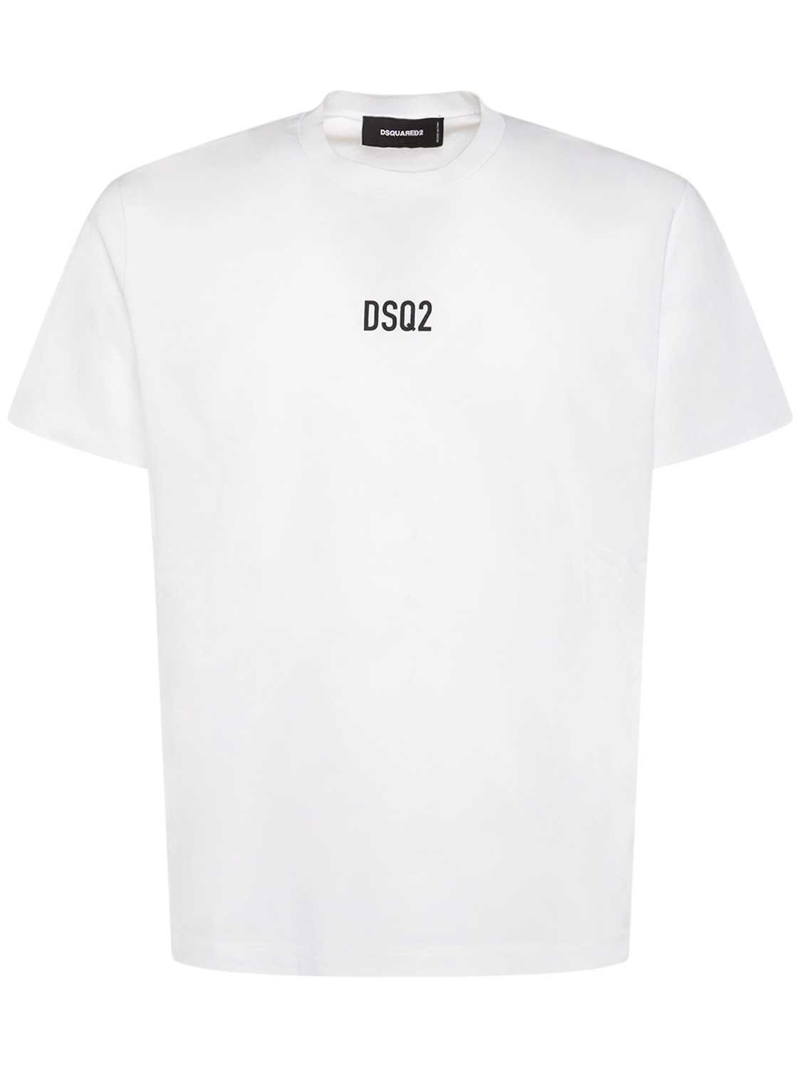 Hombre Camiseta De Jersey De Algodón Con Logo Xs - DSQUARED2 - Modalova