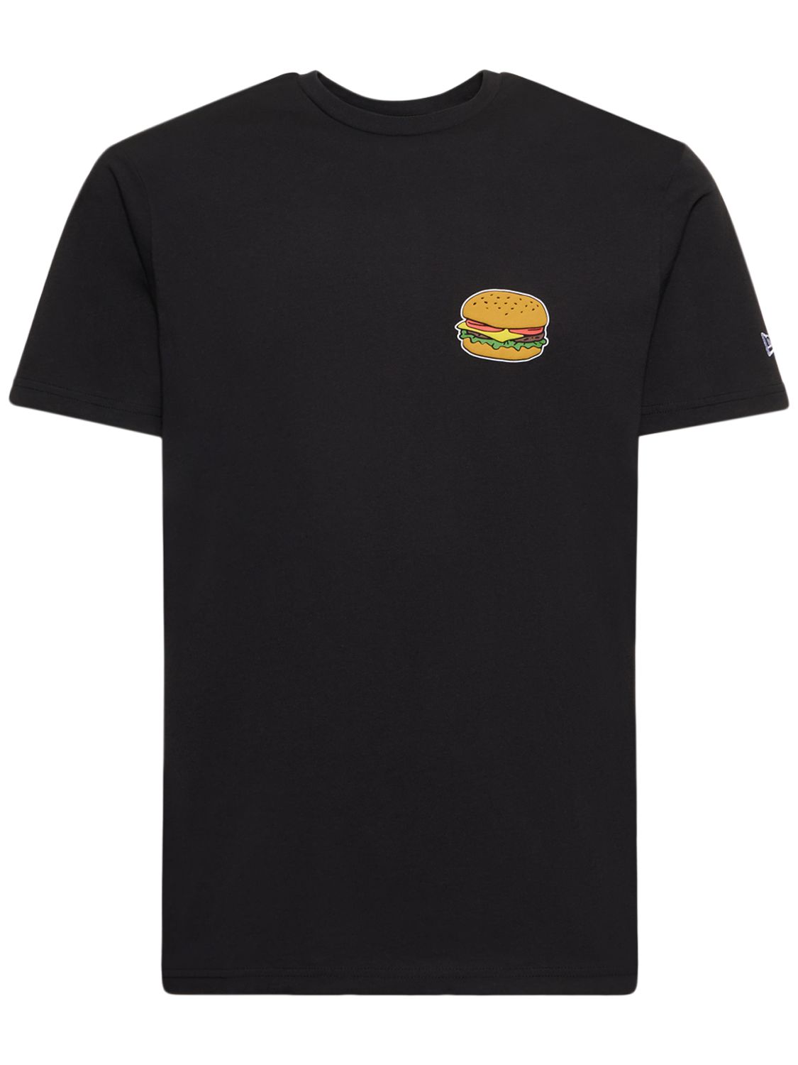 Hamburger Printed Cotton T-shirt - NEW ERA - Modalova
