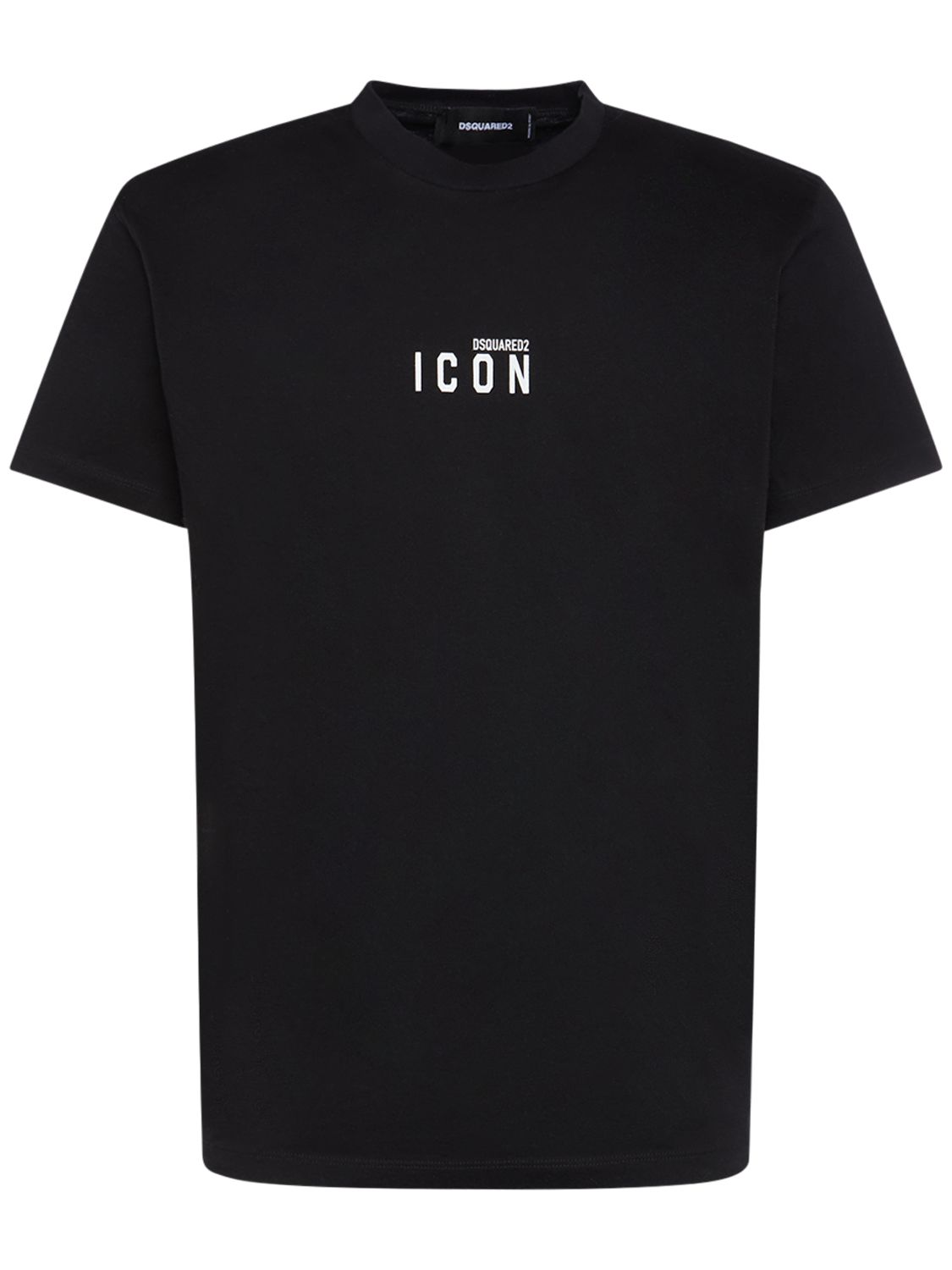 Hombre Printed Logo Cotton T-shirt / Xs - DSQUARED2 - Modalova
