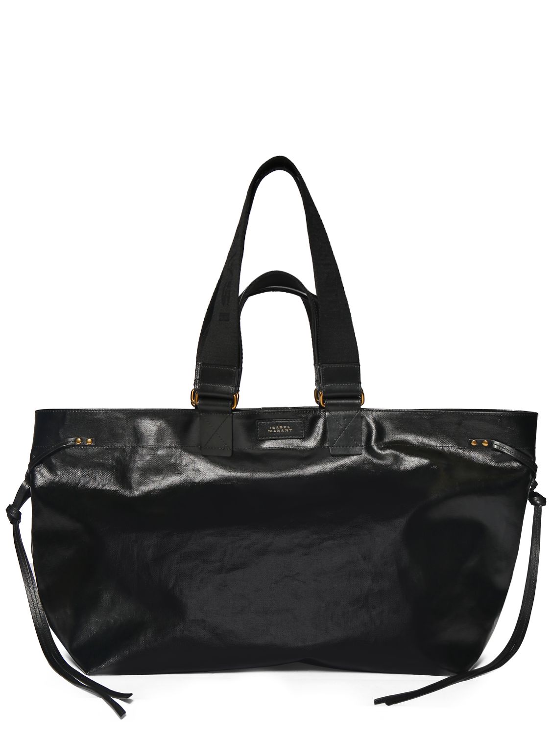 Wardy Leather Tote Bag - ISABEL MARANT - Modalova