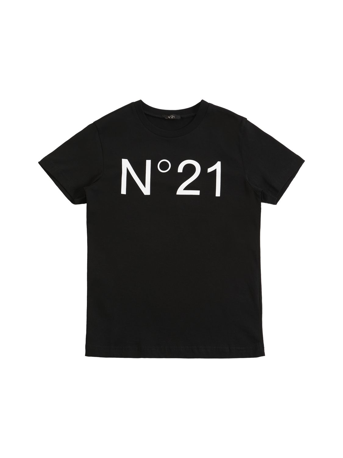 Niña Rubberized Logo Cotton Jersey T-shirt 10a - N°21 - Modalova