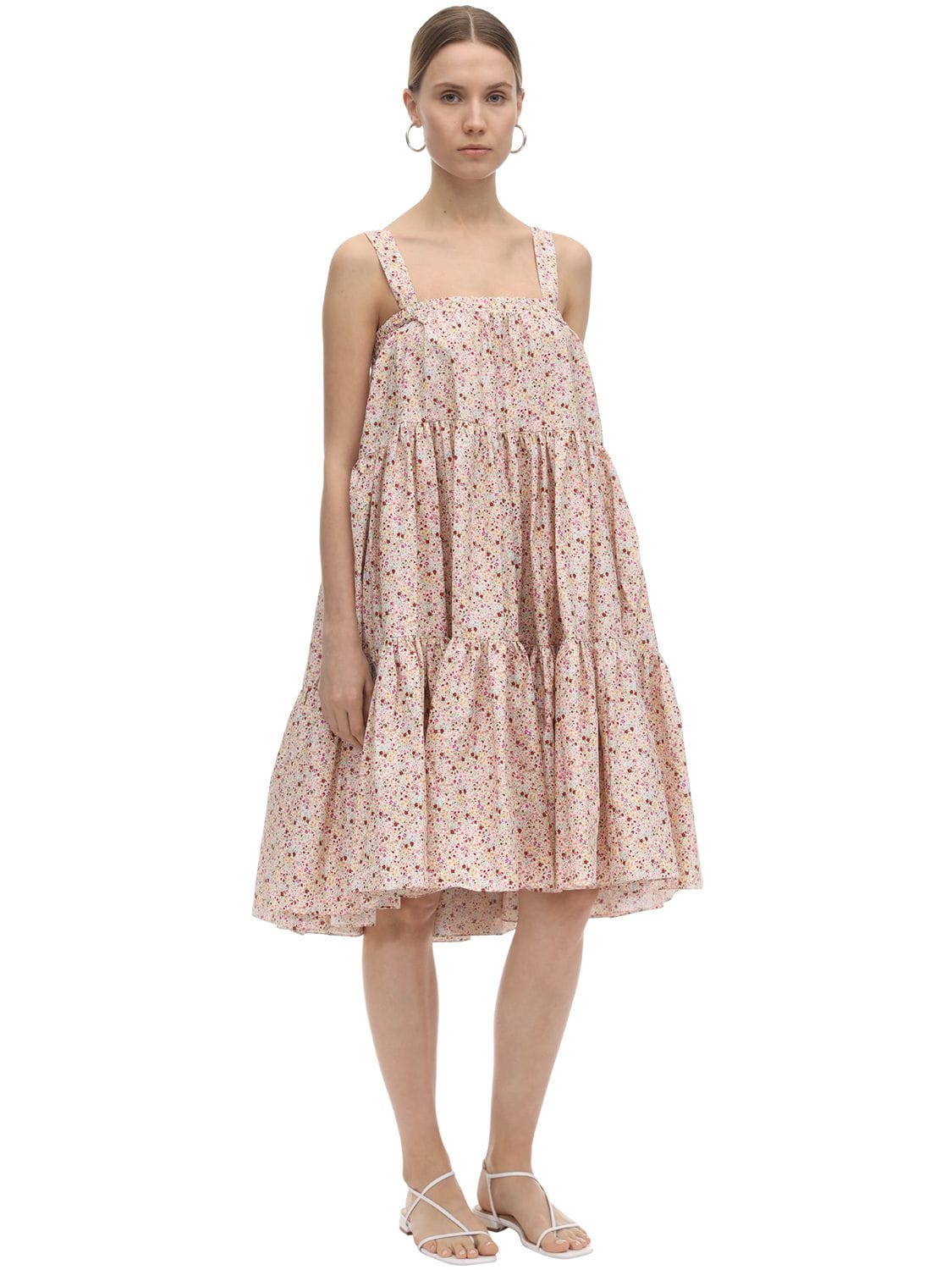Amy Printed Cotton Ruffled Dress & Skirt - BATSHEVA - Modalova