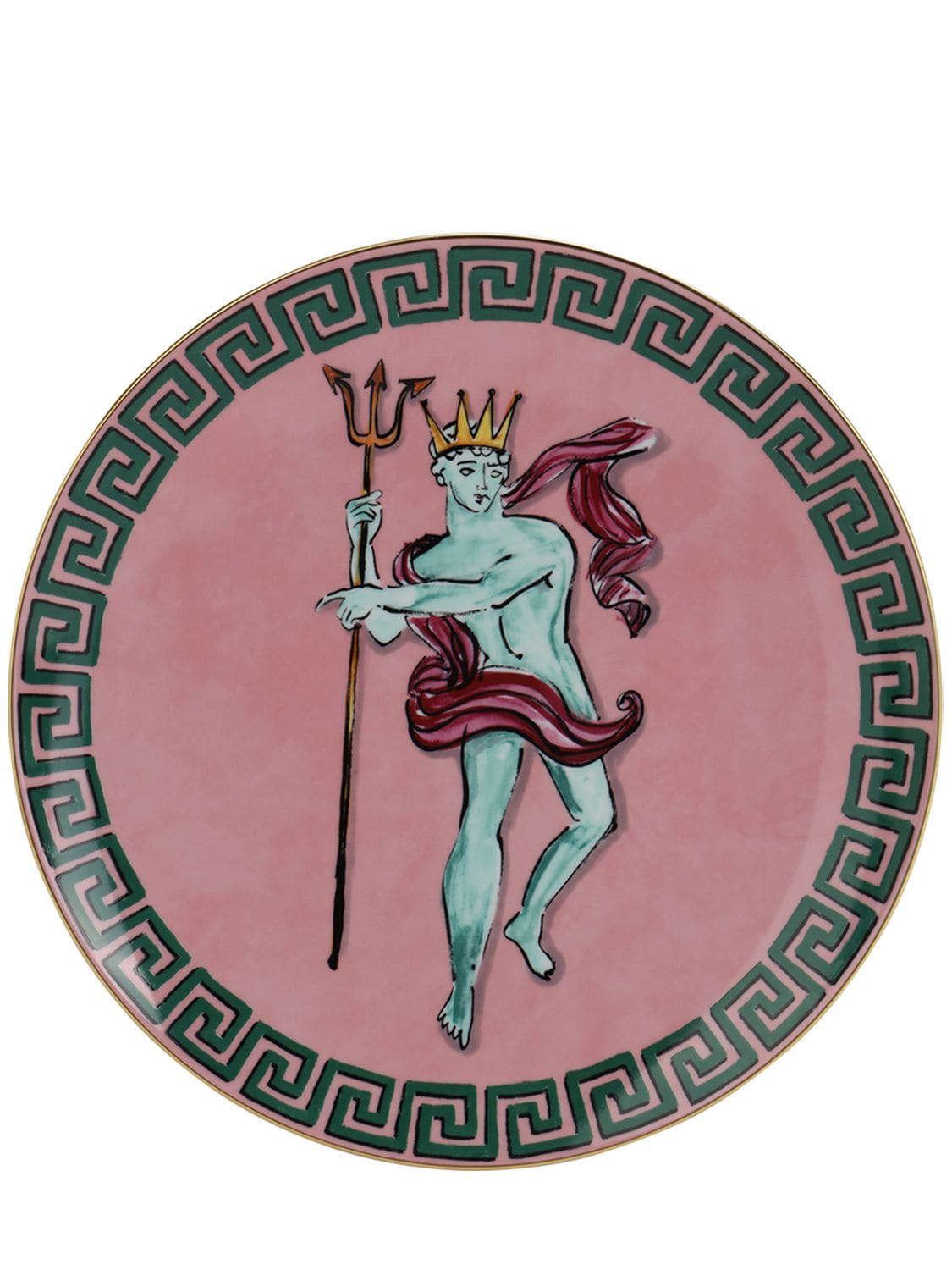 Cm Nettuno Porcelain Plate - GINORI 1735 - Modalova