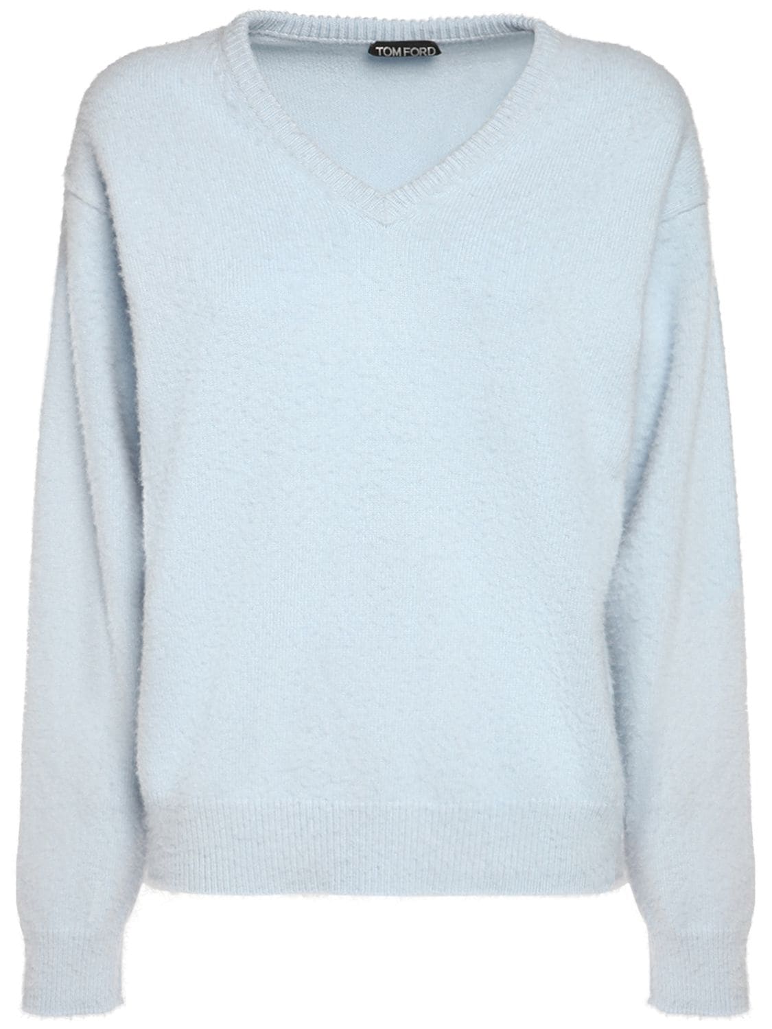 V-neck Cashmere Knit Sweater - TOM FORD - Modalova