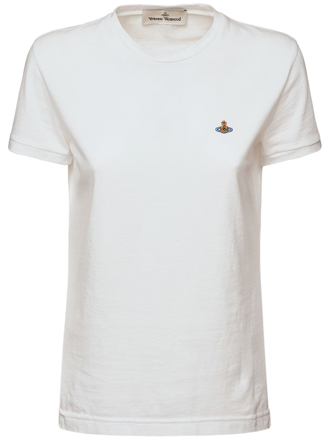 Classic Fit Organic Cotton T-shirt - VIVIENNE WESTWOOD - Modalova
