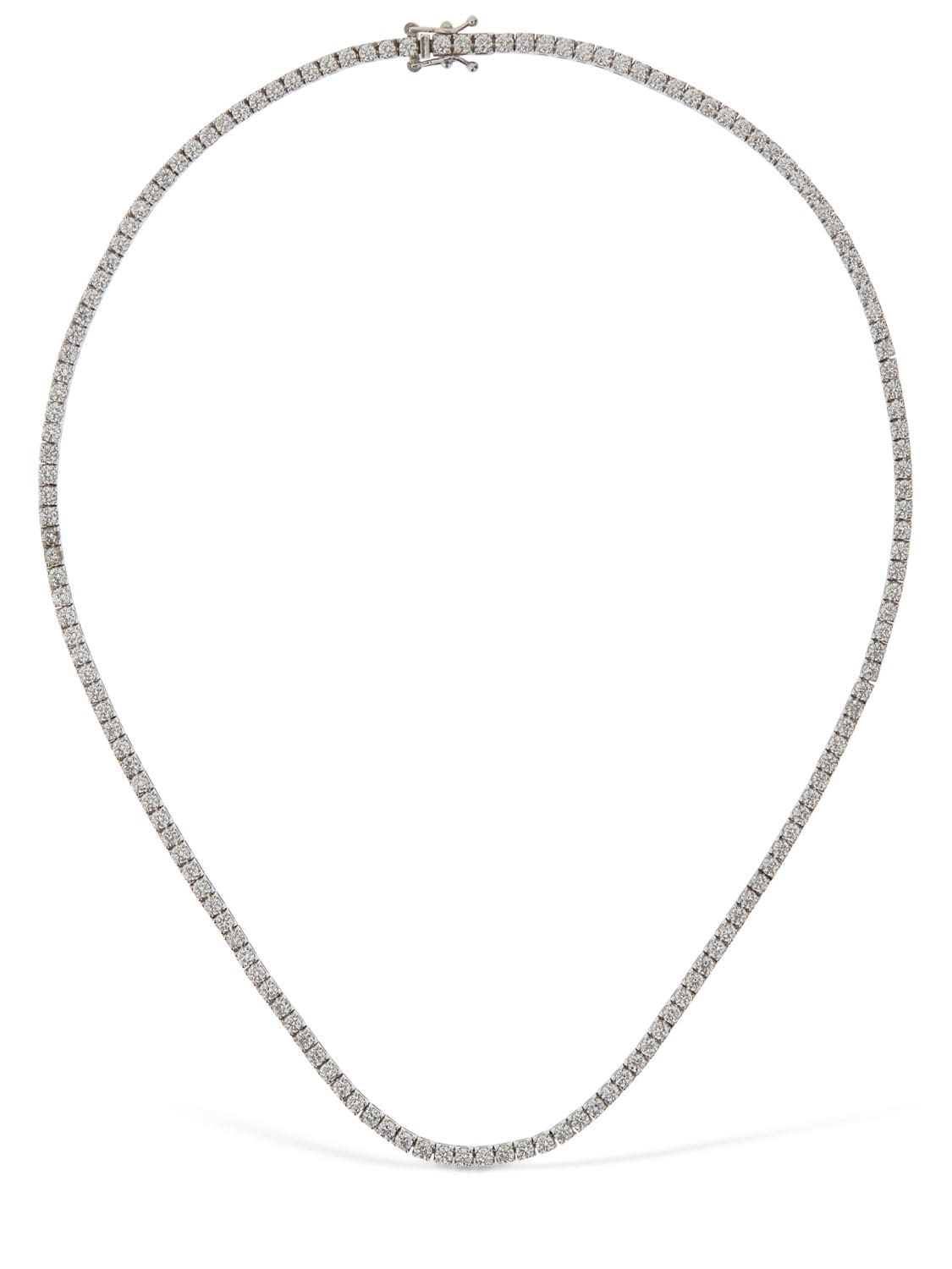 Halskette Aus 18kt Gold Mit Diamanten "gg" - VANZI - Modalova