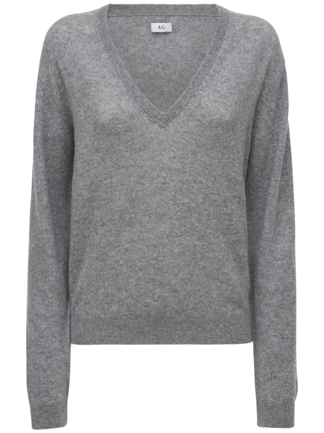 V Neck Cashmere Sweater - AG - Modalova