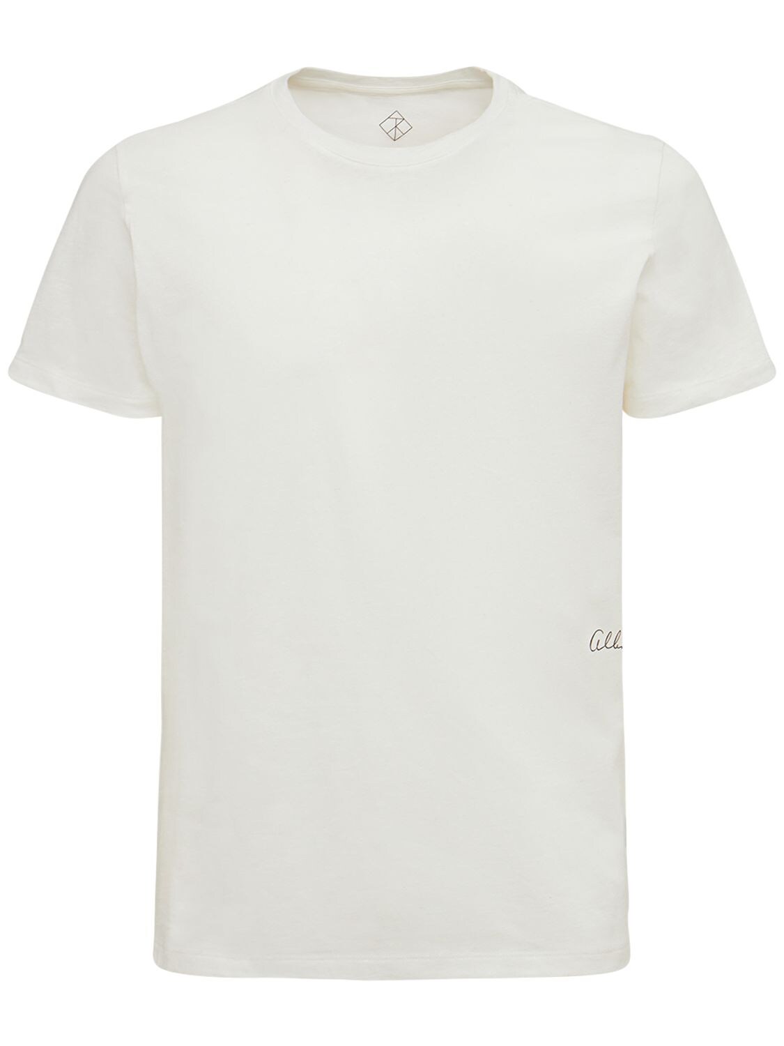 Relaxed Fit Logo Cotton T-shirt - ALBUM PARIS - Modalova