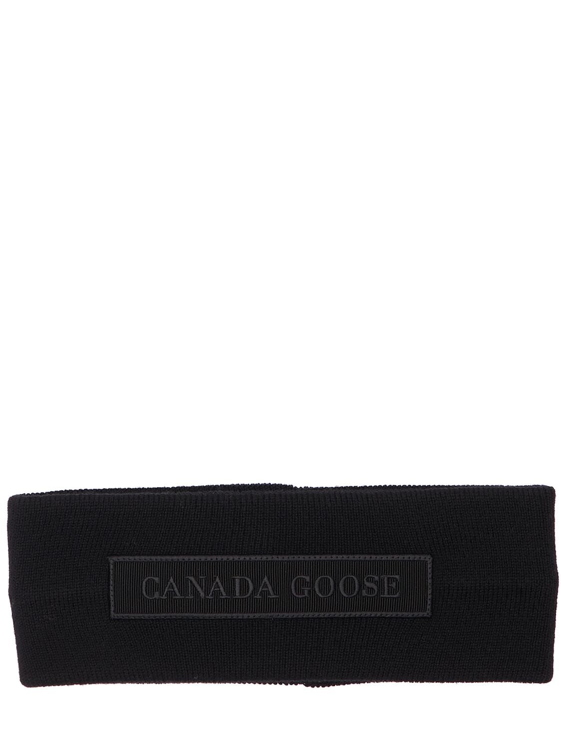 Logo Wool Headband - CANADA GOOSE - Modalova