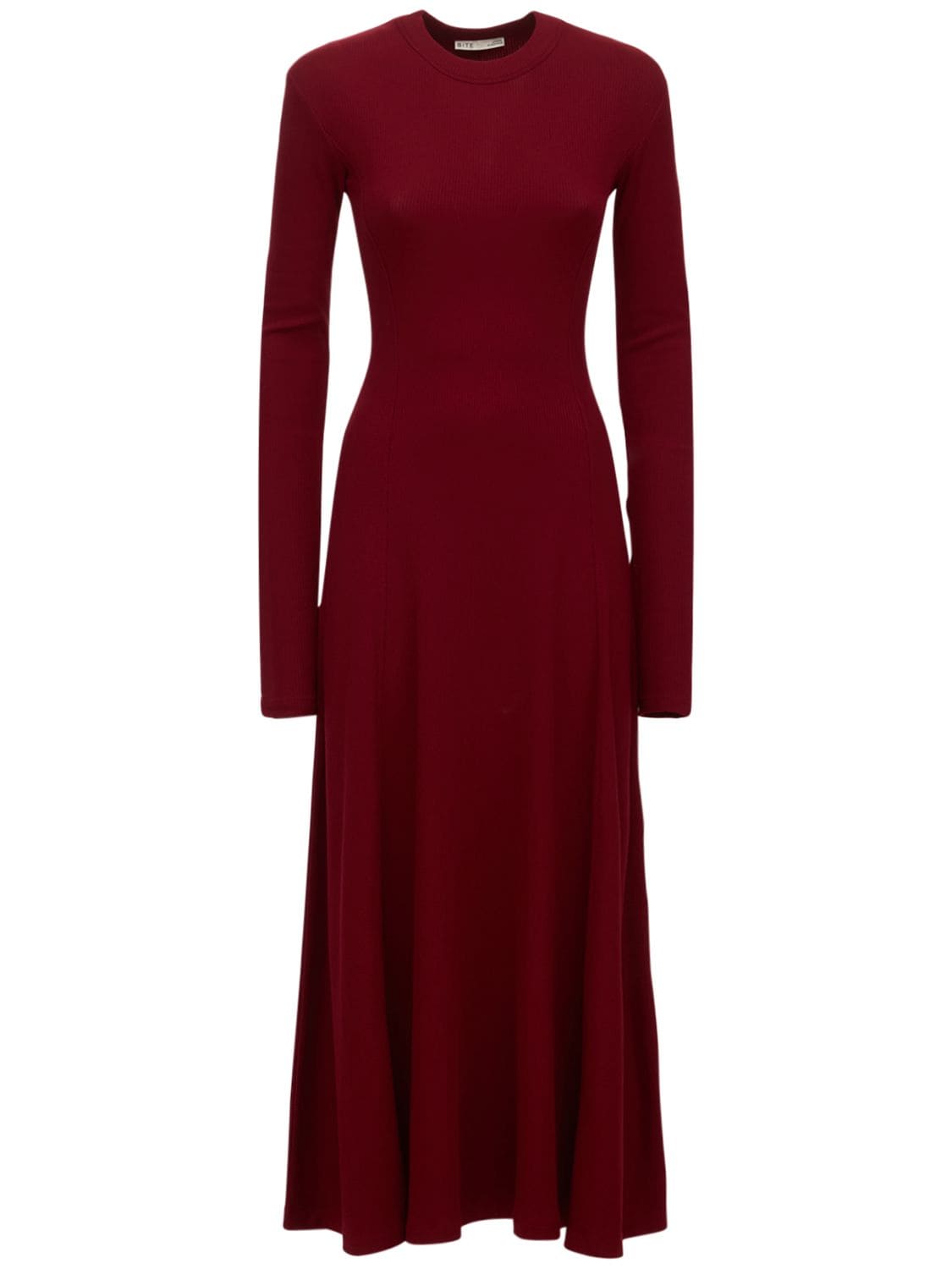 Viscose Blend Jersey Long Dress - BITE STUDIOS - Modalova