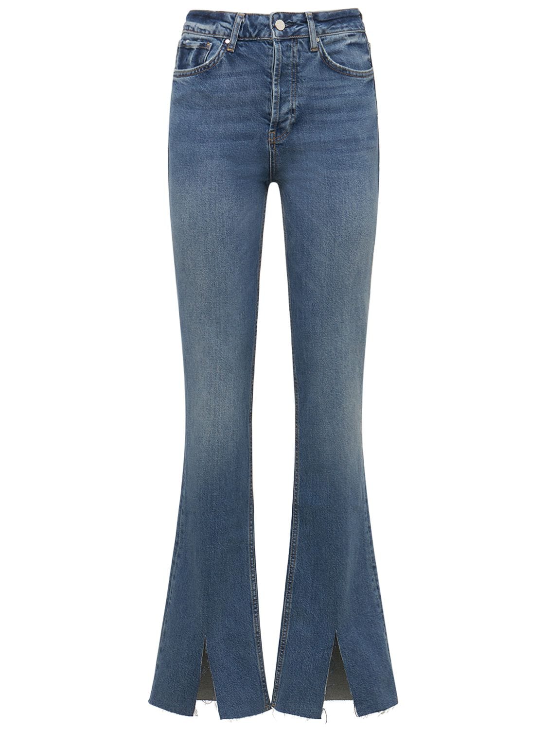 Mujer Jeans De Denim De Algodón Con Aberturas 24 - ANINE BING - Modalova