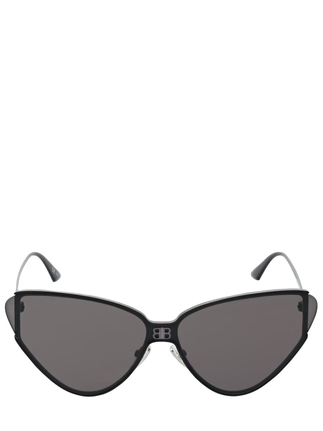 Shield 2.0 Cat Metal Sunglasses - BALENCIAGA - Modalova