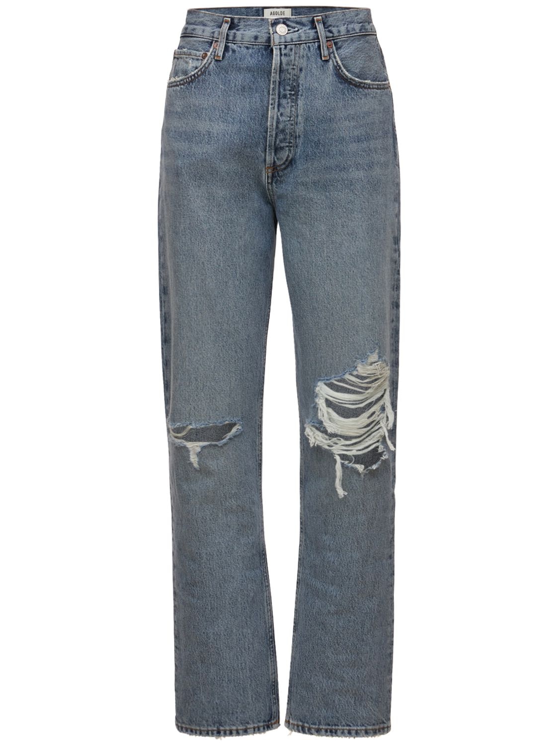 Mujer Jeans Rectos Con Cintura Alta 24 - AGOLDE - Modalova