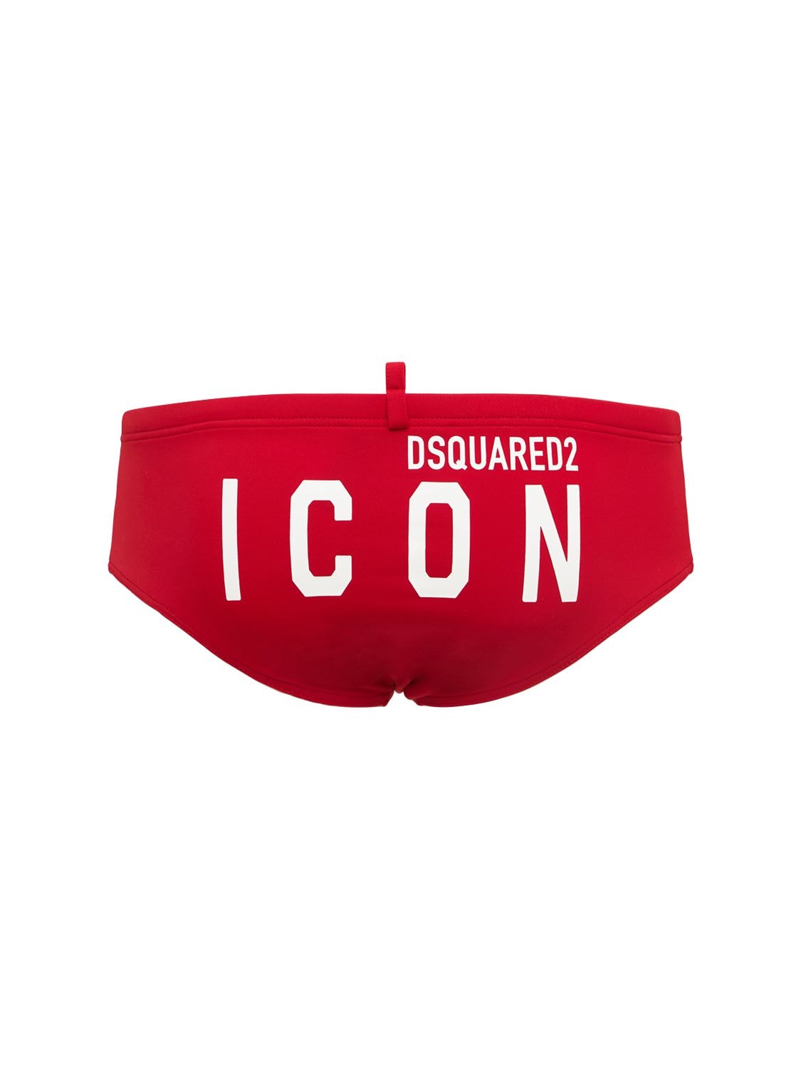 Hombre Bañador Icon De Nylon Con Logo Estampado / 46 - DSQUARED2 UNDERWEAR - Modalova