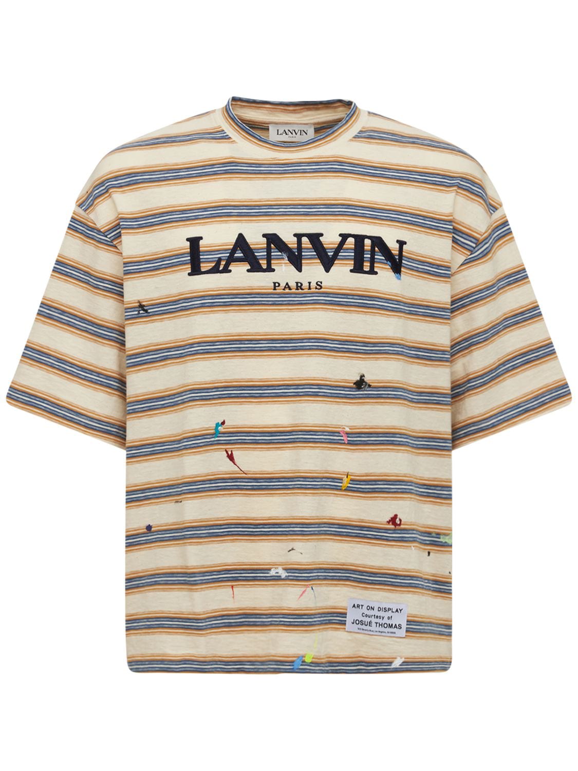 Hombre Camiseta De Algodón Pintado A Mano Xxs - GALLERY DEPT X LANVIN - Modalova