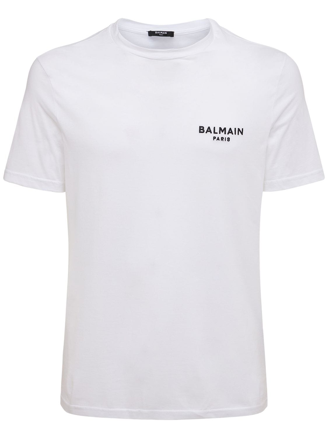 Hombre Camiseta De Jersey De Algodón Con Logotipo L - BALMAIN UNDERWEAR - Modalova
