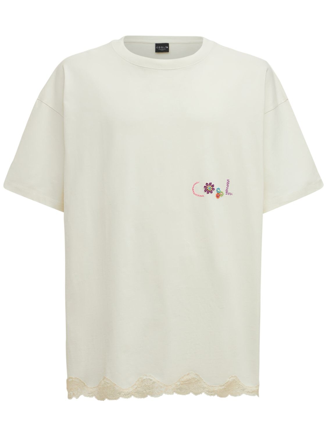 Hombre Camiseta Oversize De Algodón Con Encaje L - COOL TM - Modalova