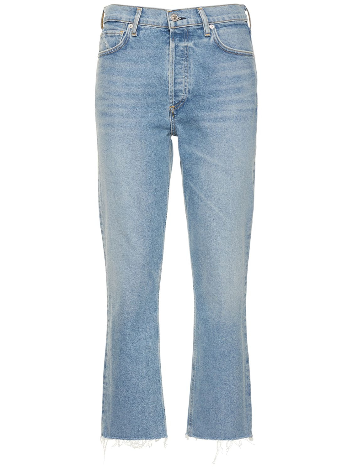 Charlotte Crop High Rise Straight Jeans - CITIZENS OF HUMANITY - Modalova