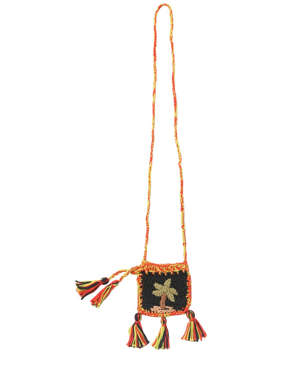 Palm Cotton Crocheted Airpods Case - ALANUI - Modalova