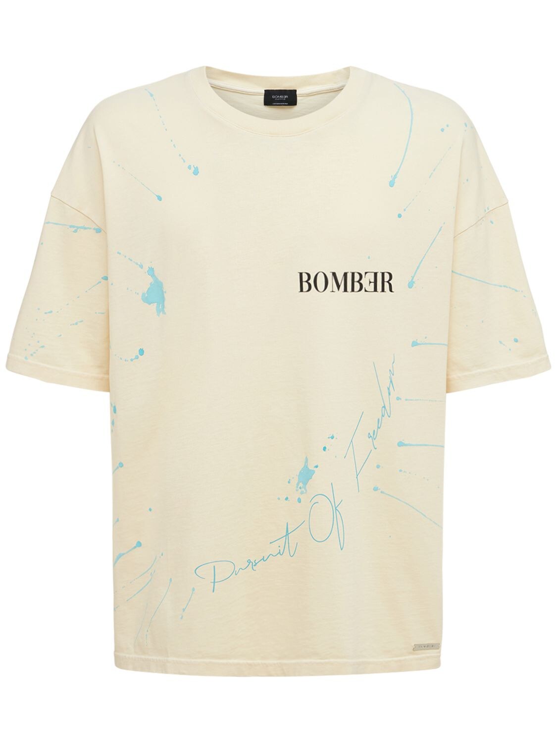 Hombre Camiseta De Algodón Con Logo S - BOMBER - Modalova