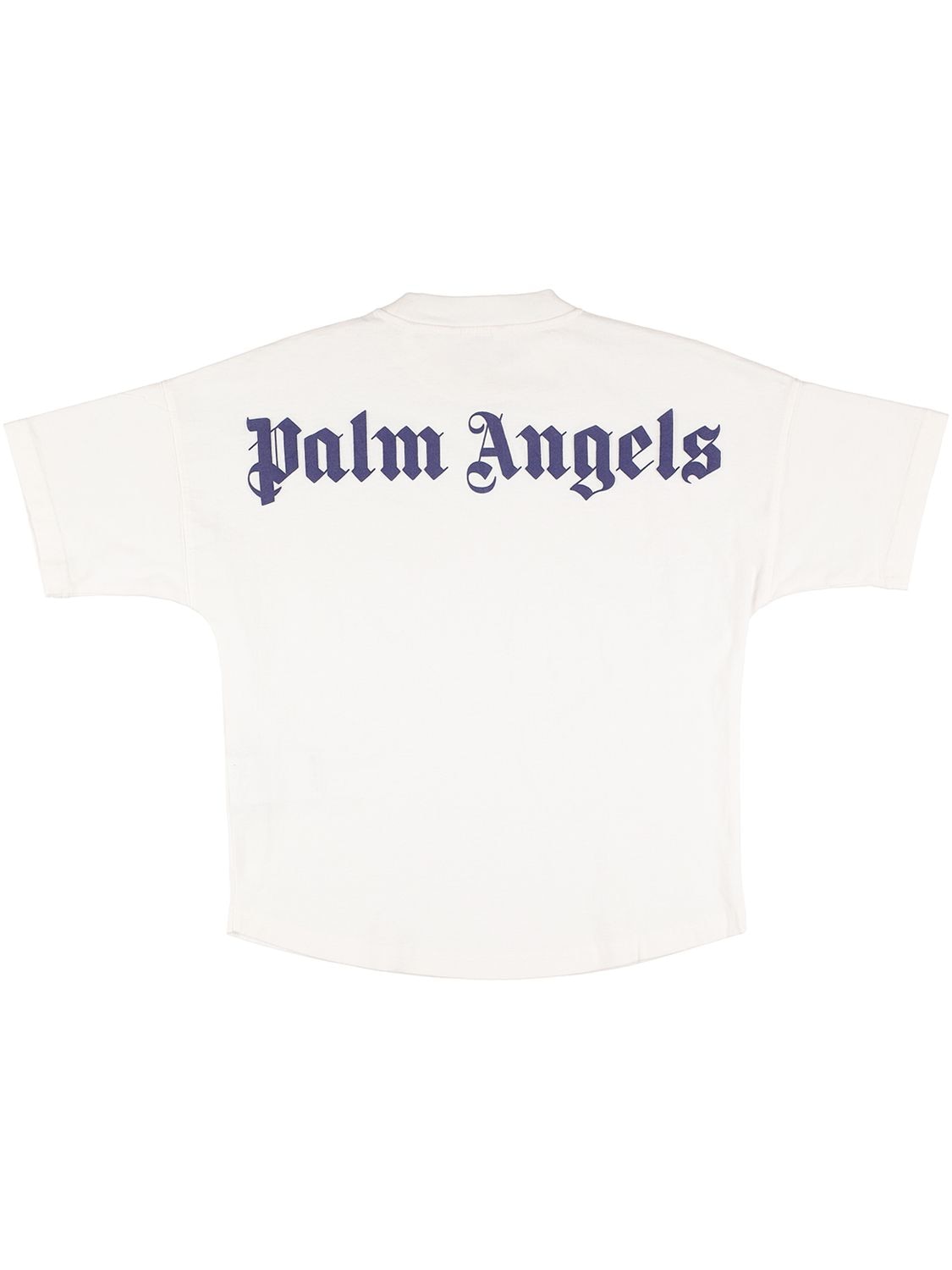 T-shirt Aus Baumwolljersey Mit Logodruck - PALM ANGELS - Modalova