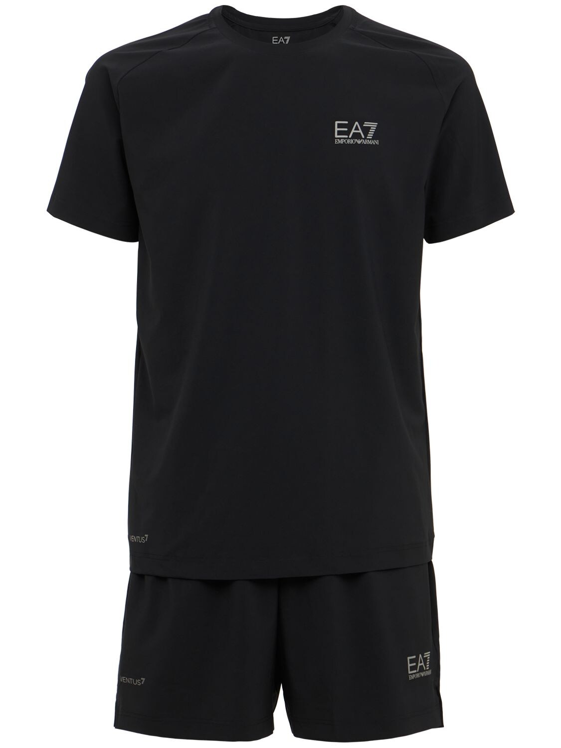 Hombre Camiseta Y Shorts Ventus7 De Tech / S - EA7 EMPORIO ARMANI - Modalova