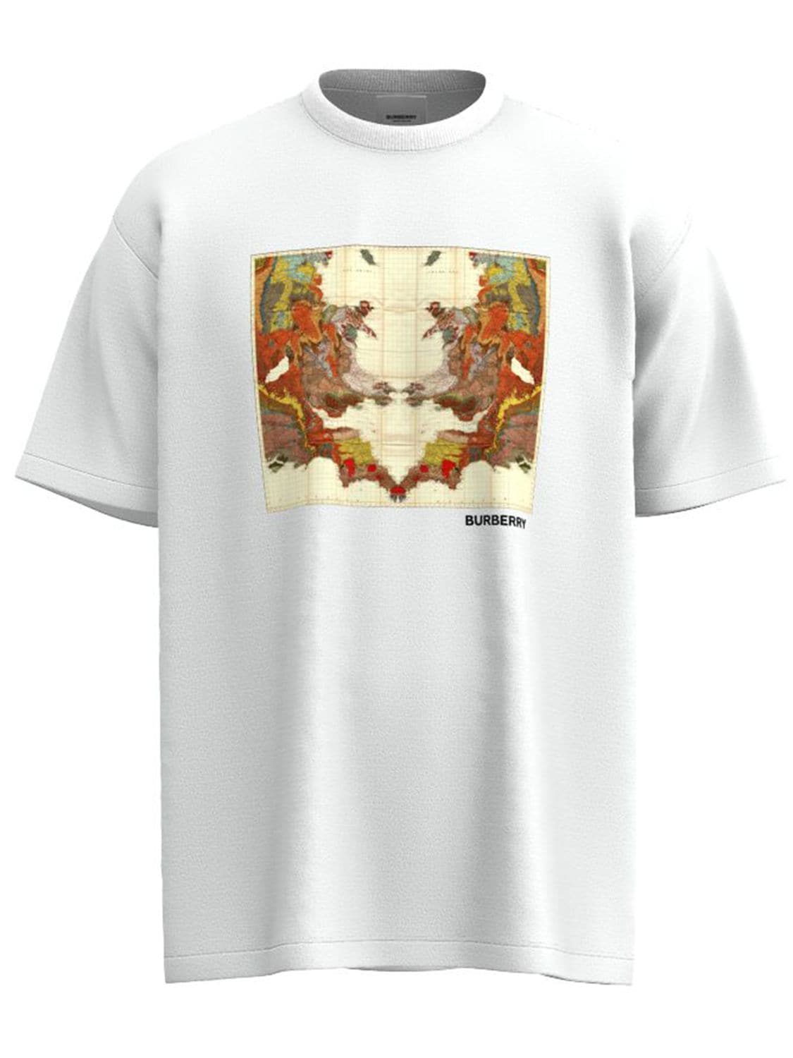 Printed Cotton Jersey T-shirt - BURBERRY - Modalova