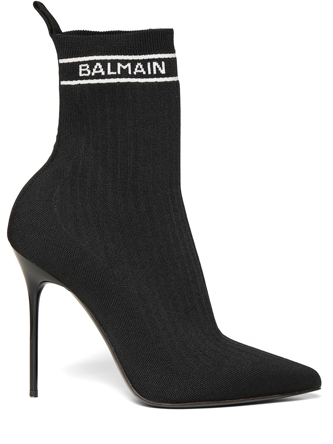 Mm Skye Knit Sock Boots - BALMAIN - Modalova