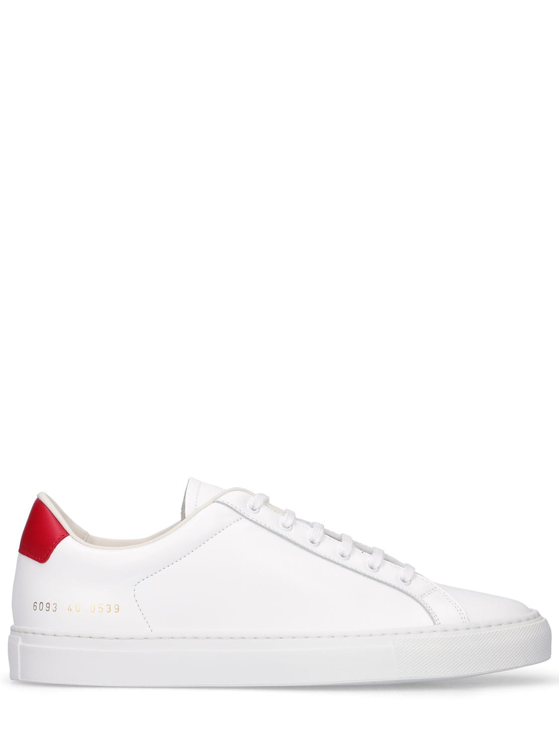 Mm Retro Low Leather Sneakers - COMMON PROJECTS - Modalova