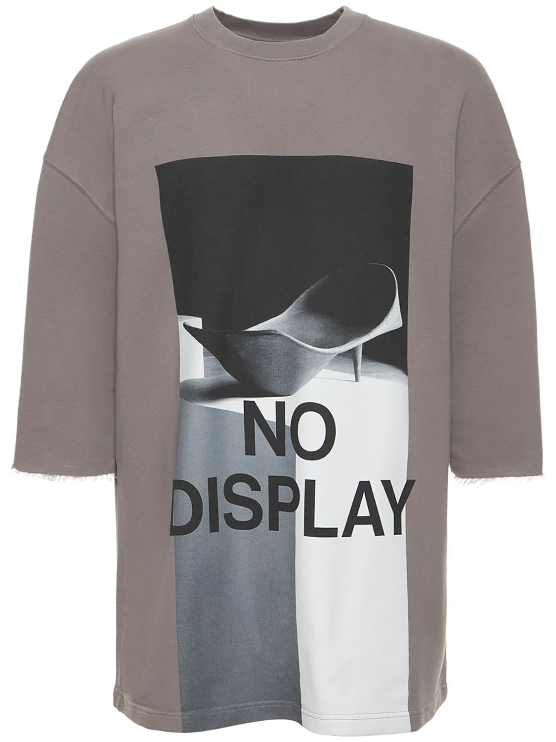 No Display Print Cotton Blend T-shirt - A-COLD-WALL* - Modalova