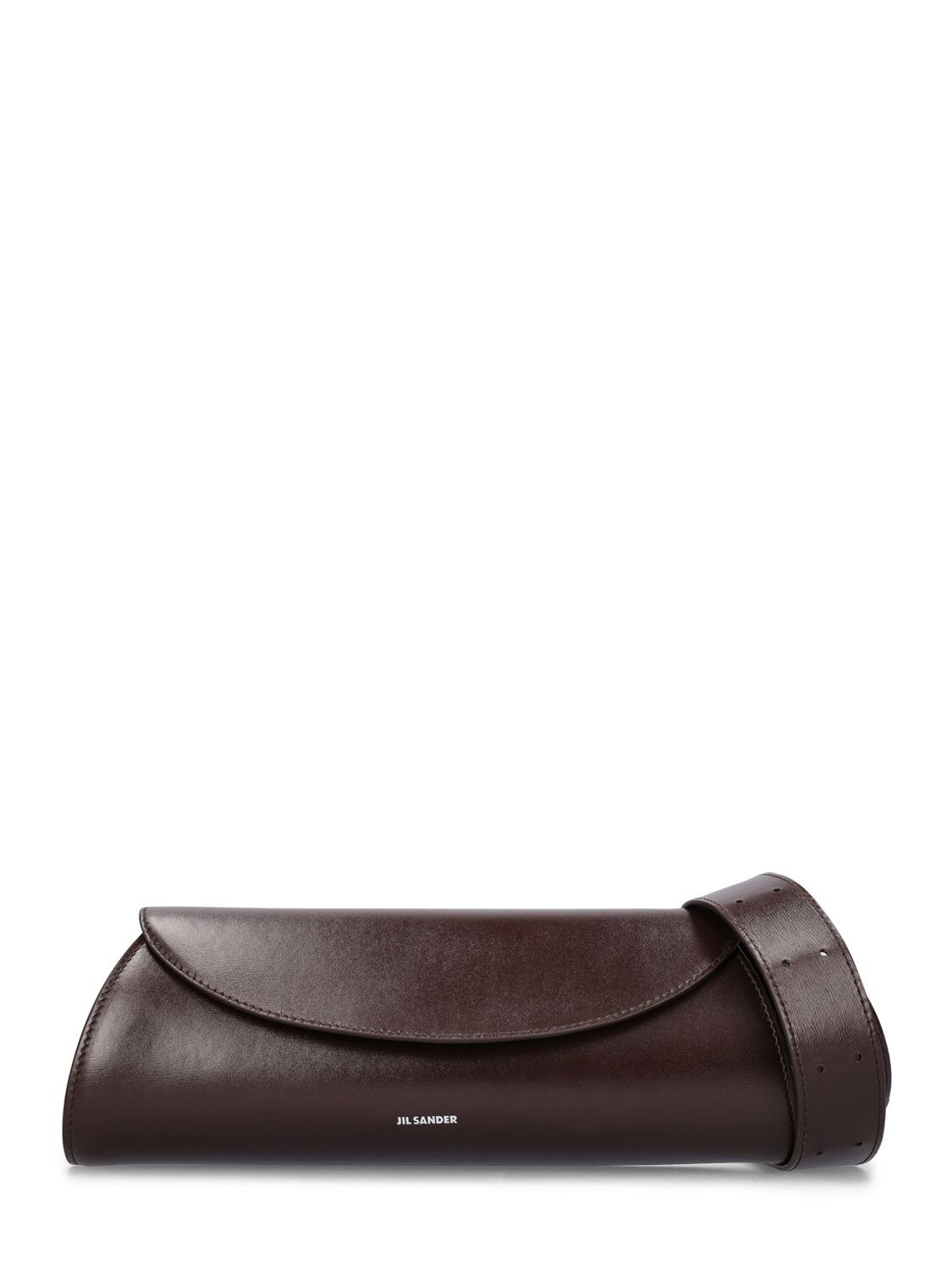 Small Cannolo Leather Shoulder Bag - JIL SANDER - Modalova