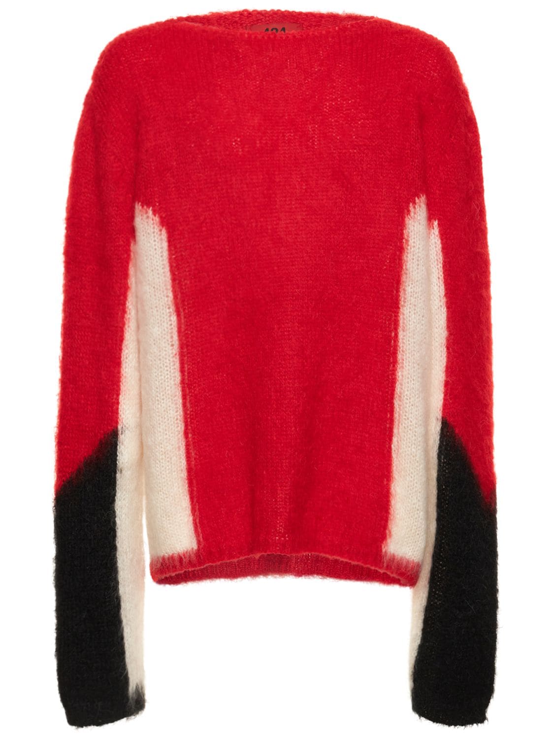 Mohair Blend Oversize Knit Sweater - 424 - Modalova